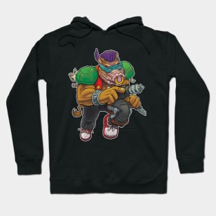 Brawling with Bebop, mutant warthog Hoodie